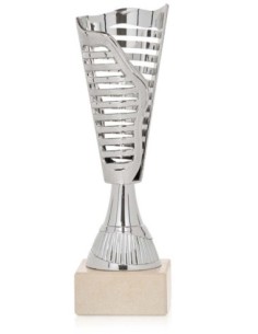 (40) COPA ABS PLATA 18 cm