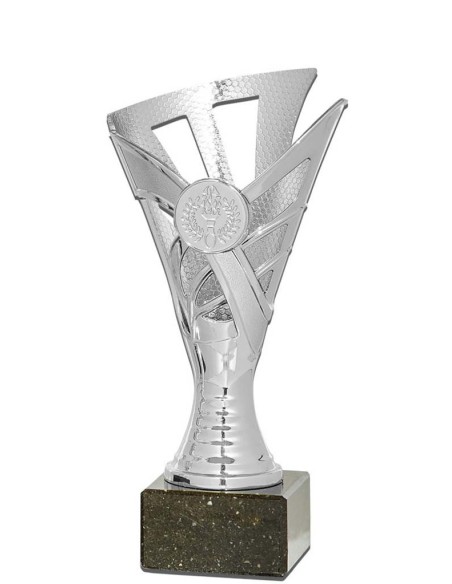 (47) COPA ABS PLATA PORTADISCOS 18 cm
