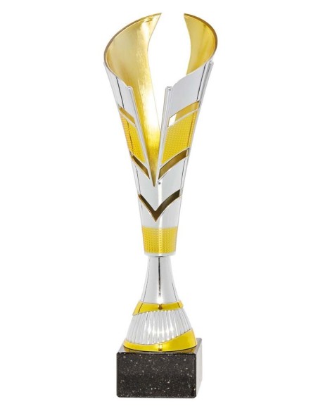 (48) COPA ABS PLATA/ORO 30 cm