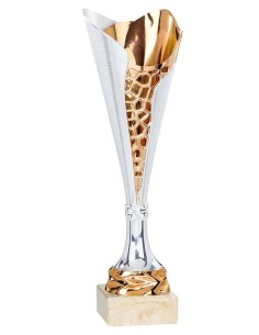 (50) COPA ABS PLATA/COBRE 31 cm