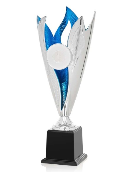 (52) COPA ABS PLATA/AZUL 30 cm