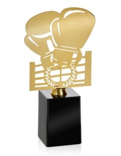 (239) TROFEO METAL BOXEO 19 cm
