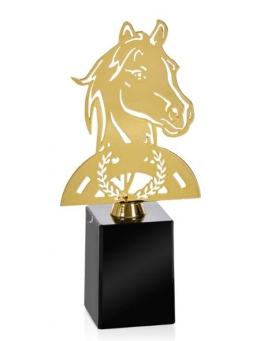 (240) TROFEO METAL HIPICA 20 cm