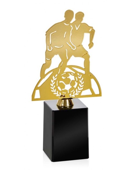 (240) TROFEO METAL FUTBOL 20 cm