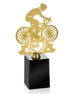 (240) TROFEO METAL CICLISMO 20 cm