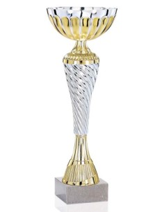(62) COPA ABS ORO/PLATA 20 cm