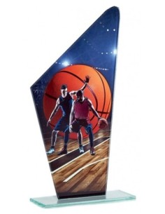 (205) TOFEO CRISTAL BALONCESTO MASCULINO 22 cm