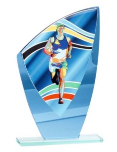 (201) T. DE CRISTAL / CERÁMICA ATLETISMO MASCULINO 24 cm