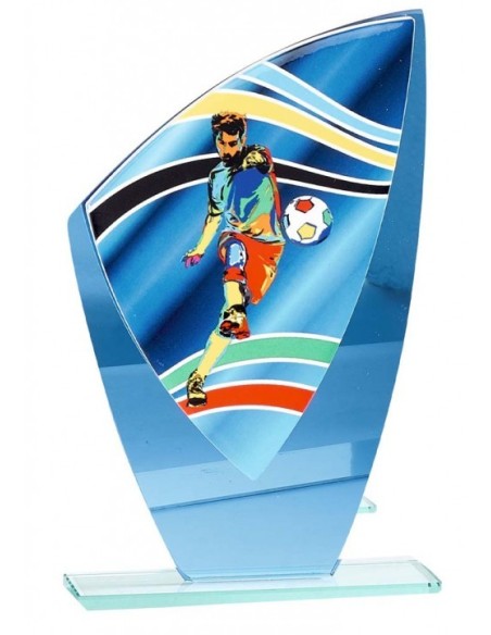 (201) T. DE CRISTAL / CERÁMICA FÚTBOL MASCULINO 24 cm
