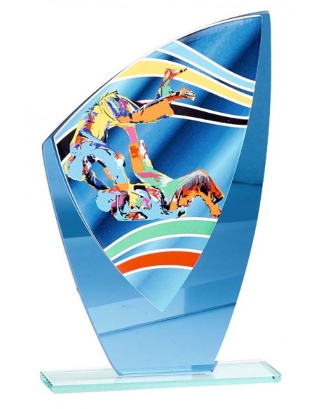 (201) T. DE CRISTAL / CERÁMICA JUDO 24 cm