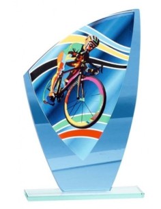 (202) T. DE CRISTAL / CERÁMICA CICLISMO 24 cm