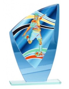 (201) T. DE CRISTAL / CERÁMICA FÚTBOL 24 cm