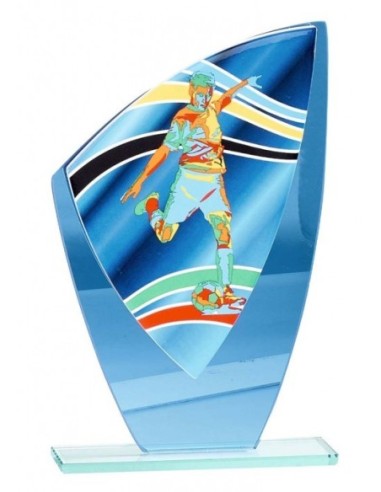 (201) T. DE CRISTAL / CERÁMICA FÚTBOL 24 cm
