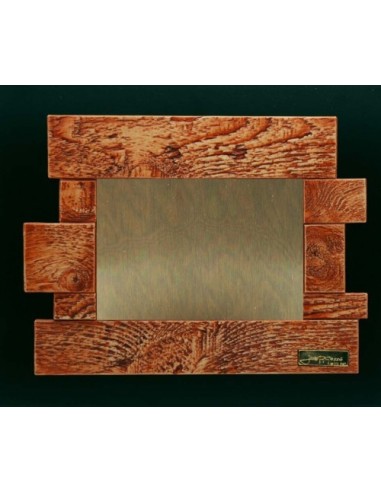 PLACA HOMENAJE DISEÑO 25 X 21 CM