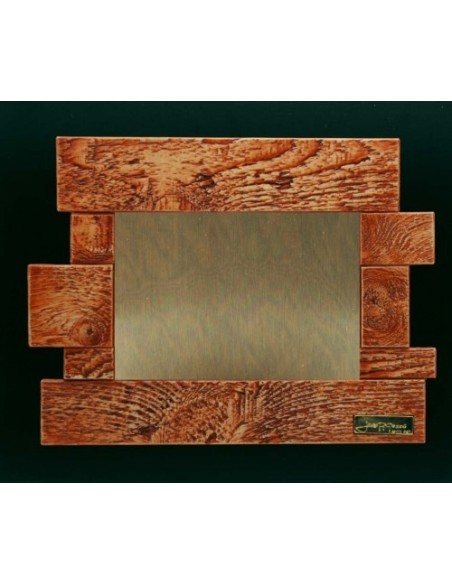 PLACA HOMENAJE DISEÑO 25 X 21 CM