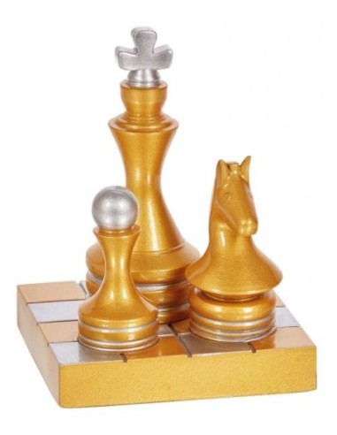 (170) TROFEO AJEDREZ 11x15x16 cm