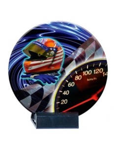 (216) TROFEO DE CERAMICA MOTOR 16 cm