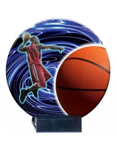 (216) TROFEO DE CERAMICA BALONCESTO 16 cm