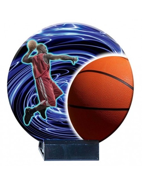 (216) TROFEO DE CERAMICA BALONCESTO 16 cm
