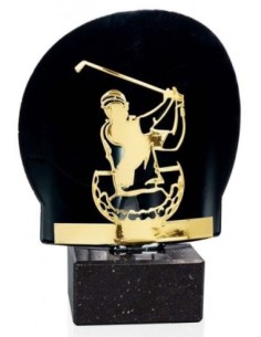 (238) TROFEO METAL SERIE FM GOLF 18 cm