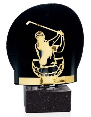 (238) TROFEO METAL SERIE FM GOLF 18 cm
