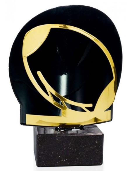 (238) TROFEO METAL SERIE FM RUGBY 18 cm