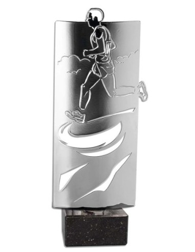 (234) TROFEO METAL ATLETISMO 25 cm