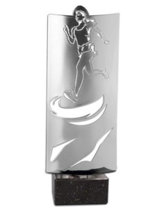 (234) TROFEO METAL ATLETISMO FEMENINO 25 cm