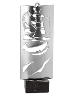 (234) TROFEO METAL AJEDREZ 25 cm