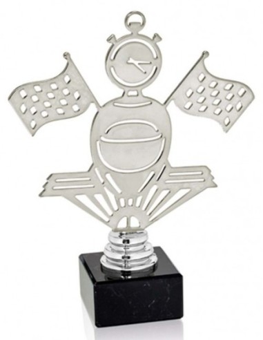 (227) TROFEO METAL MOTOR 19 cm