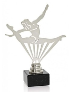(227) TROFEO METAL GIMNASIA 19 cm