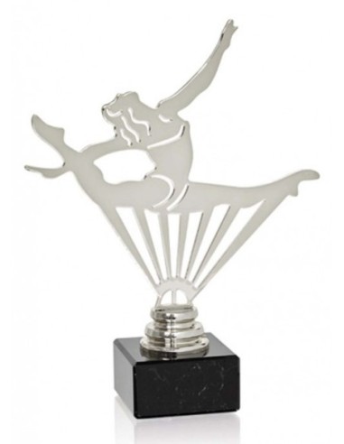 (227) TROFEO METAL GIMNASIA 19 cm