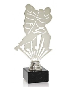 (228) TROFEO METAL JUDO 20 cm