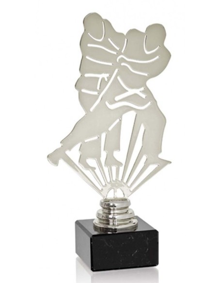 (228) TROFEO METAL JUDO 20 cm