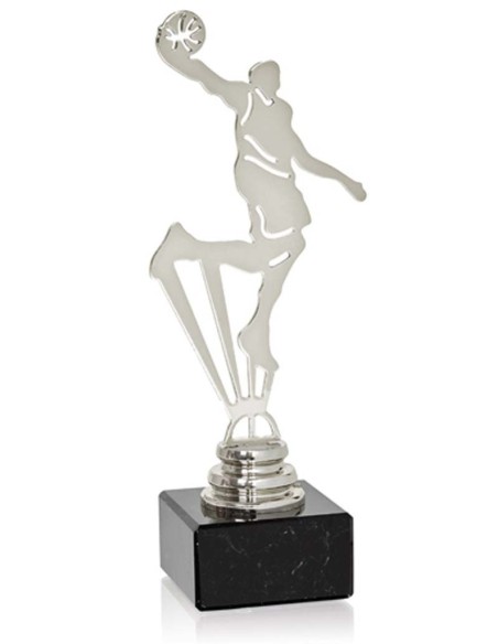 (228) TROFEO METAL BALONCESTO 19 cm