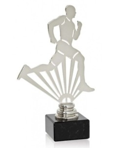 (228) TROFEO METAL ATLETISMO MASCULINO 20 cm