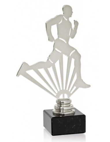 (228) TROFEO METAL ATLETISMO MASCULINO 20 cm