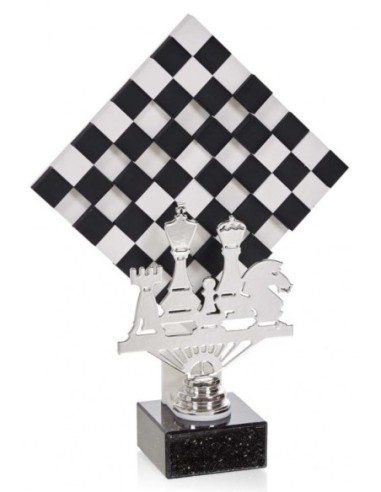 (232) TROFEO SERIE NTX AJEDREZ 27 cm
