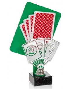 (232) TROFEO SERIE NTX CARTAS 28 cm